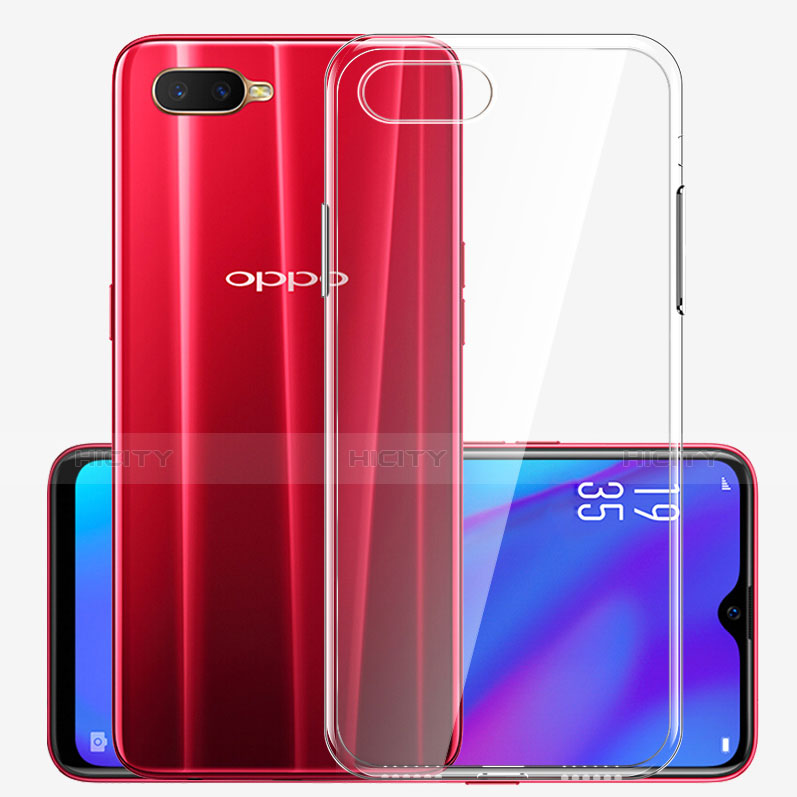 Funda Silicona Ultrafina Transparente para Oppo R15X Claro