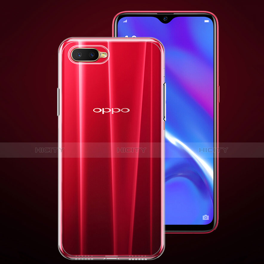 Funda Silicona Ultrafina Transparente para Oppo R15X Claro