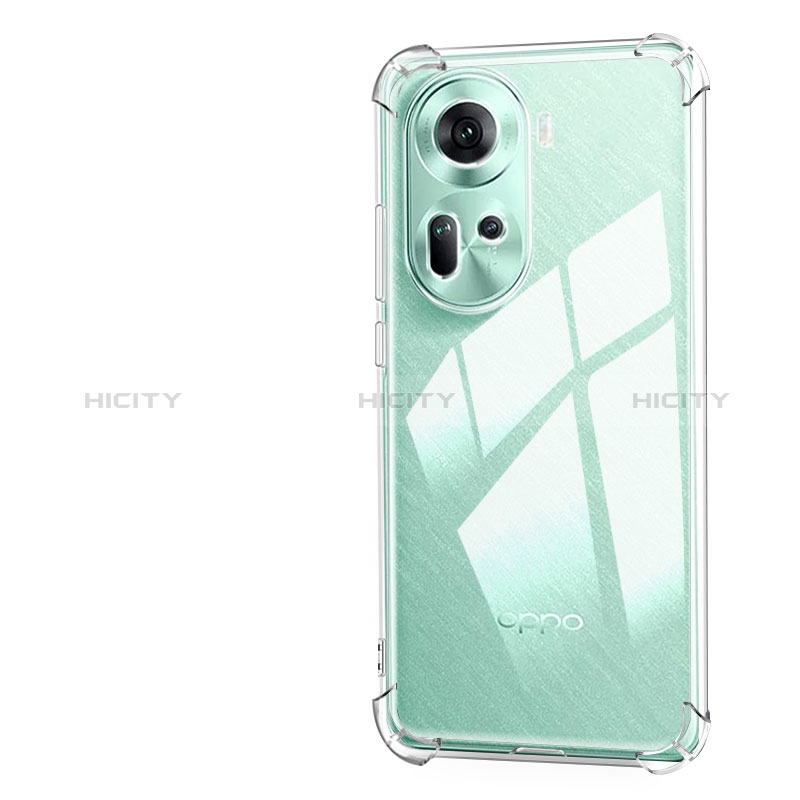 Funda Silicona Ultrafina Transparente para Oppo Reno11 5G Claro