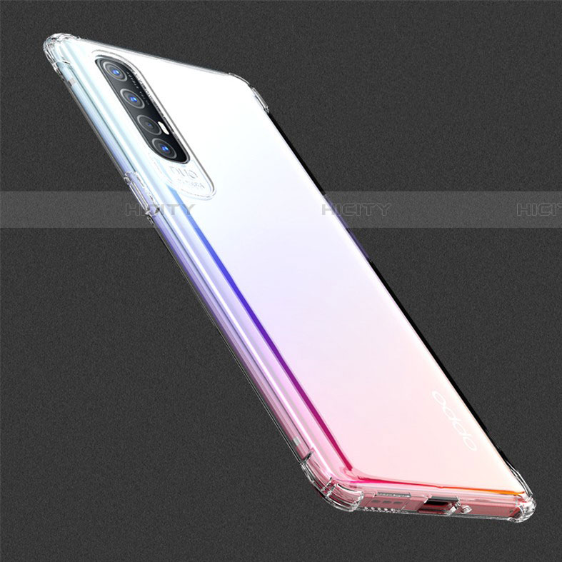 Funda Silicona Ultrafina Transparente para Oppo Reno3 Pro Claro