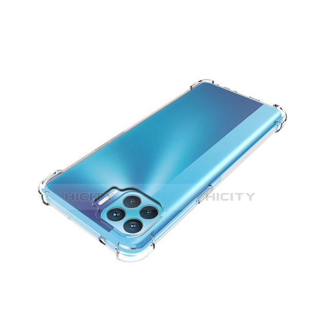 Funda Silicona Ultrafina Transparente para Oppo Reno4 Lite Claro