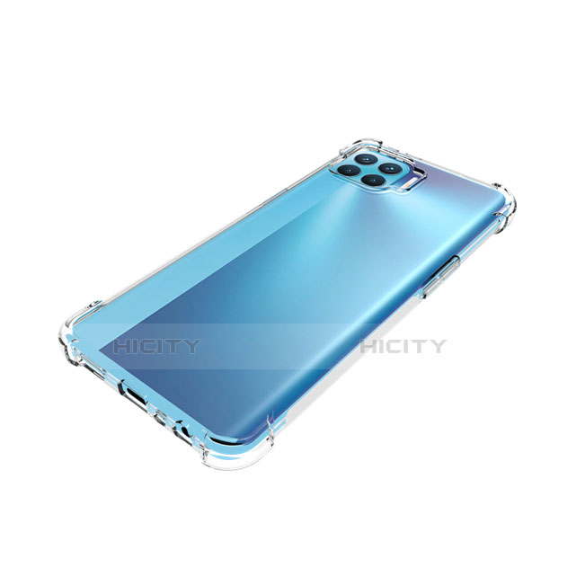 Funda Silicona Ultrafina Transparente para Oppo Reno4 Lite Claro