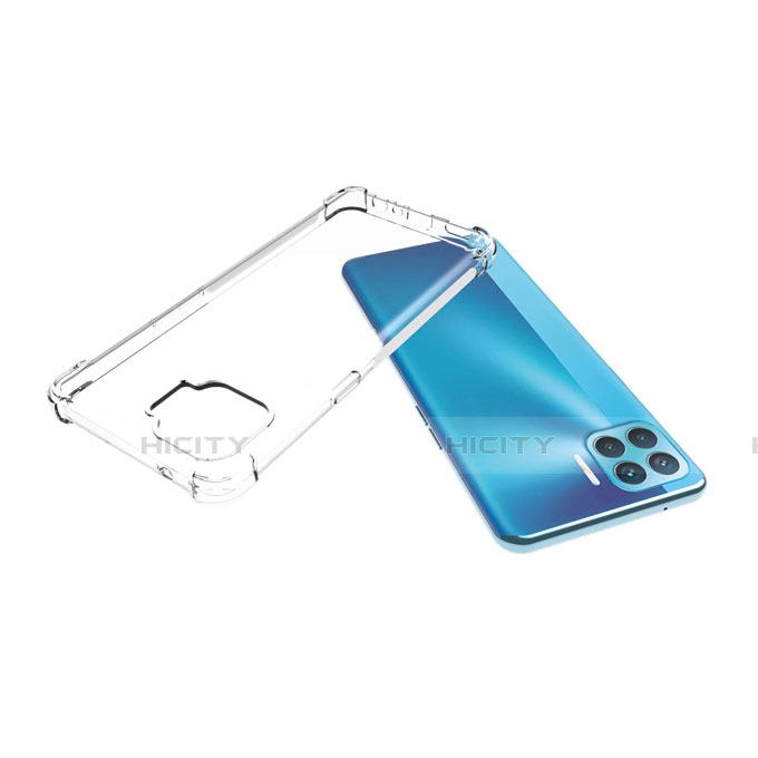 Funda Silicona Ultrafina Transparente para Oppo Reno4 Lite Claro