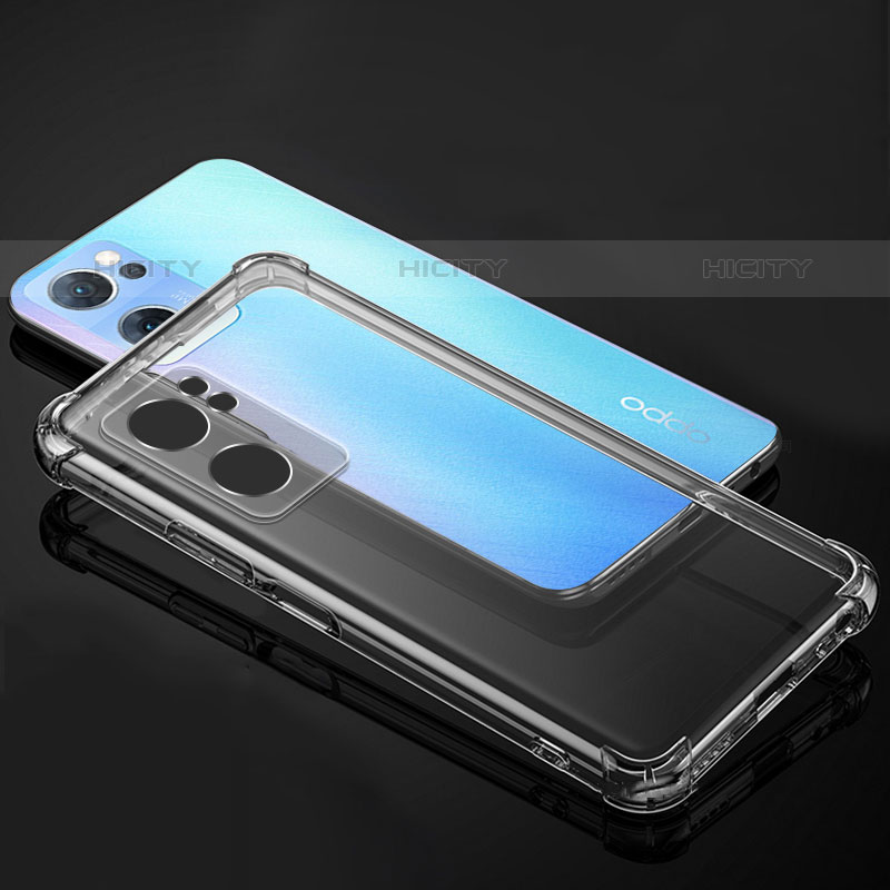 Funda Silicona Ultrafina Transparente para Oppo Reno7 SE 5G Claro