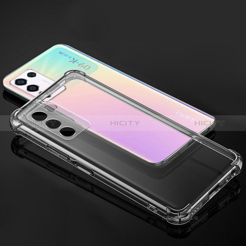 Funda Silicona Ultrafina Transparente para Realme Q3s 5G Claro