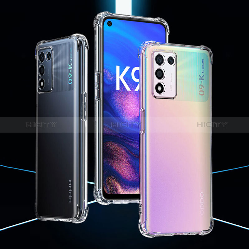 Funda Silicona Ultrafina Transparente para Realme Q3s 5G Claro