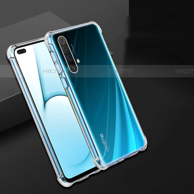 Funda Silicona Ultrafina Transparente para Realme X50t 5G Claro