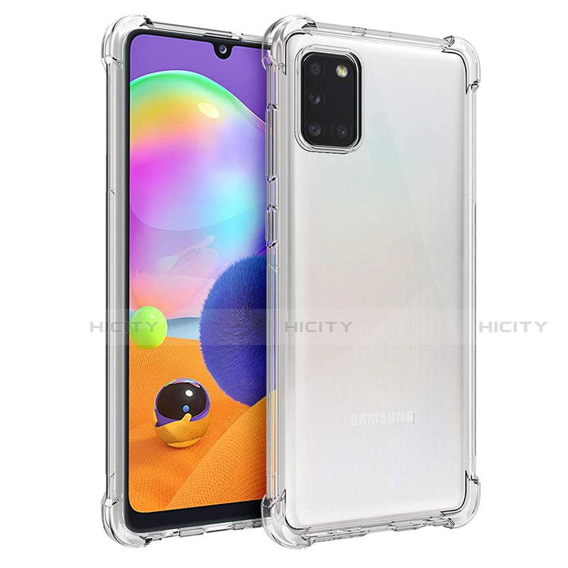 Funda Silicona Ultrafina Transparente para Samsung Galaxy A31 Claro