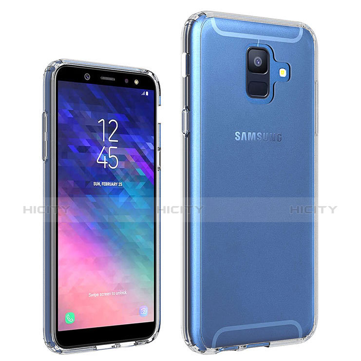 Funda Silicona Ultrafina Transparente para Samsung Galaxy A6 (2018) Dual SIM Claro