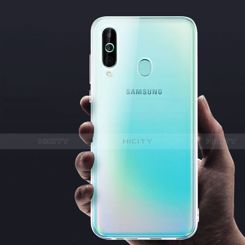 Funda Silicona Ultrafina Transparente para Samsung Galaxy A60 Claro