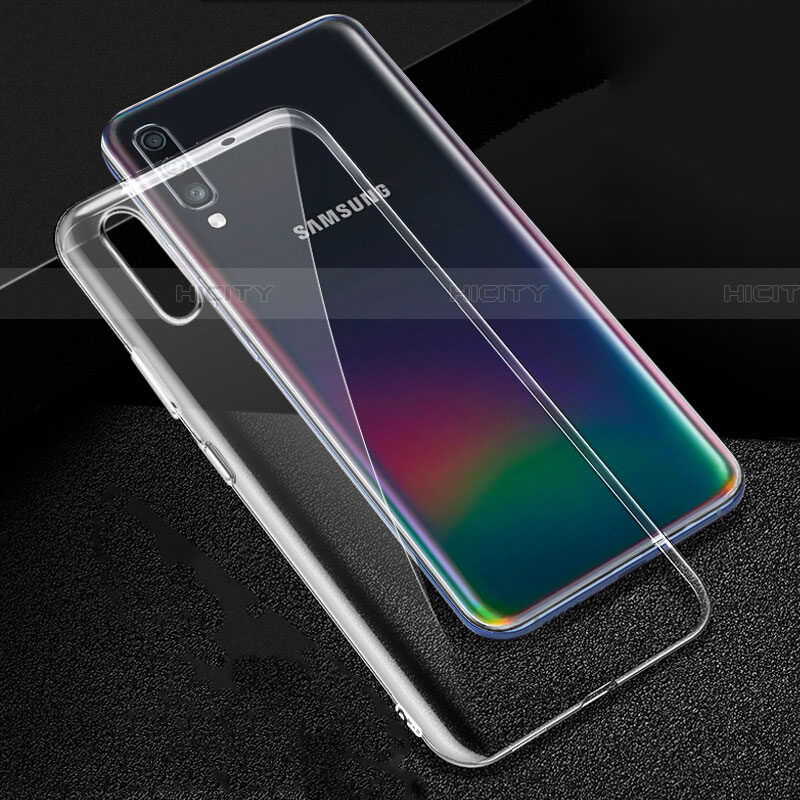 Funda Silicona Ultrafina Transparente para Samsung Galaxy A90 5G Claro