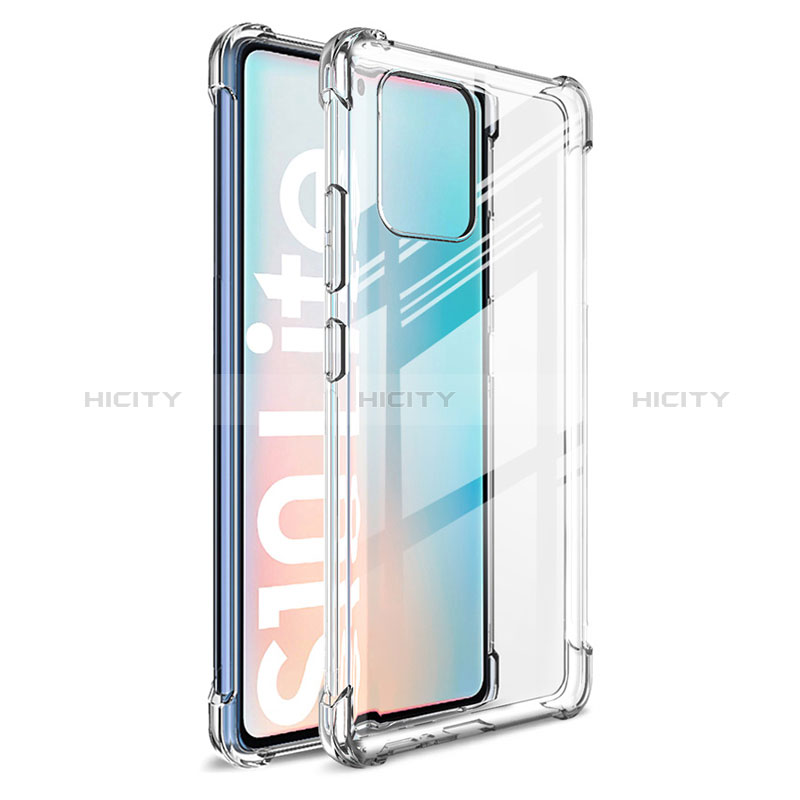 Funda Silicona Ultrafina Transparente para Samsung Galaxy M80S Claro