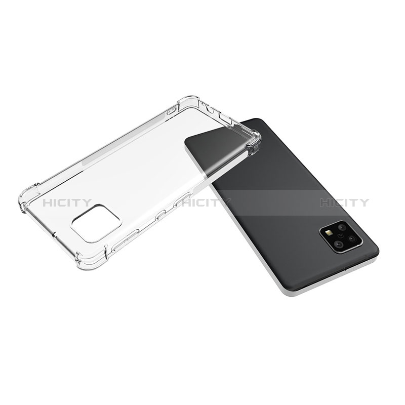 Funda Silicona Ultrafina Transparente para Sharp Aquos Sense6 Claro