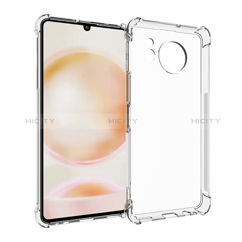 Funda Silicona Ultrafina Transparente para Sharp Aquos Sense7 Claro