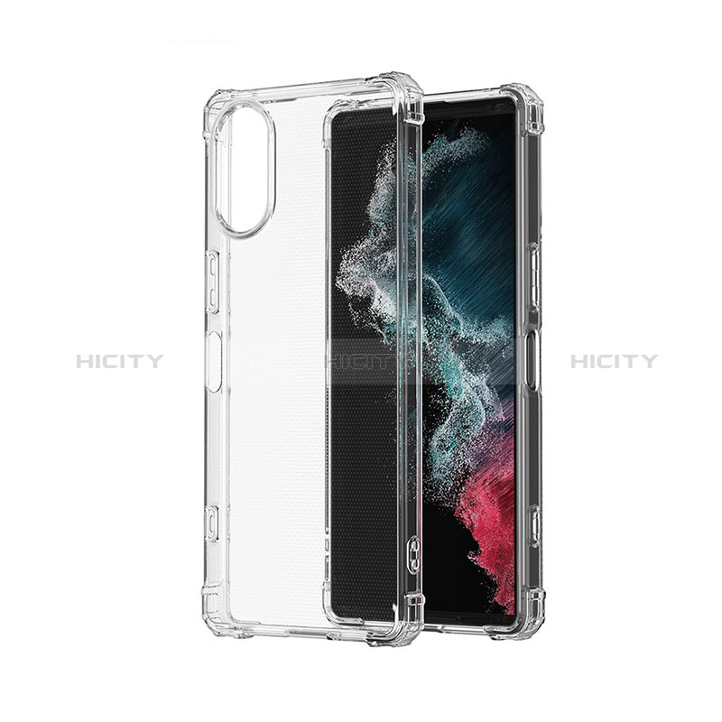 Funda Silicona Ultrafina Transparente para Sony Xperia 5 V Claro