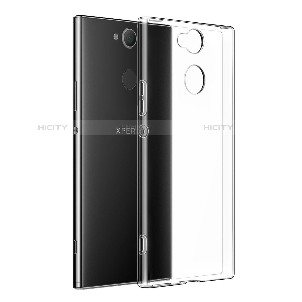 Funda Silicona Ultrafina Transparente para Sony Xperia XA2 Claro