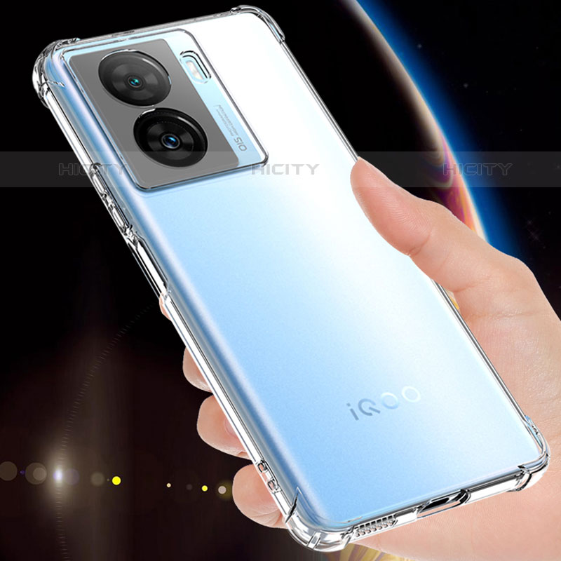 Funda Silicona Ultrafina Transparente para Vivo iQOO Z7 5G Claro