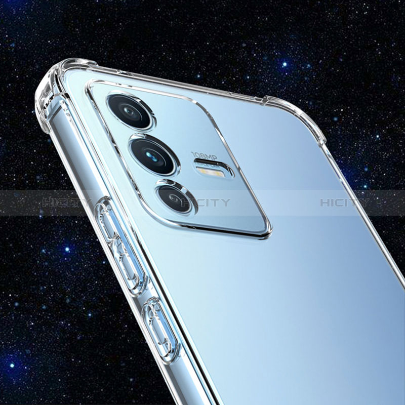 Funda Silicona Ultrafina Transparente para Vivo V23 5G Claro