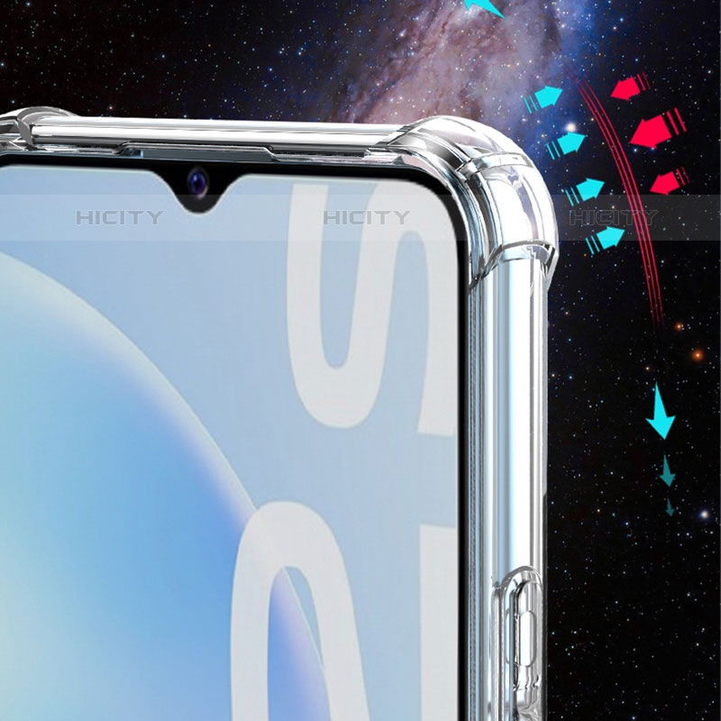 Funda Silicona Ultrafina Transparente para Vivo Y54s 5G Claro