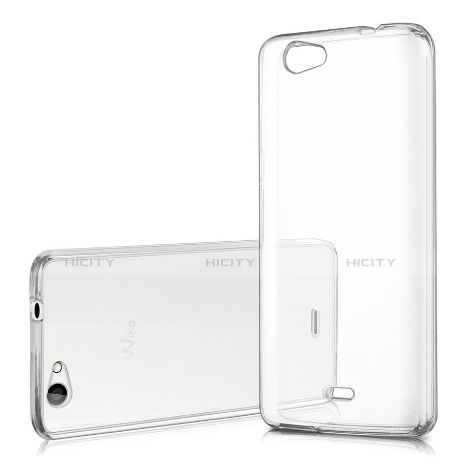 Funda Silicona Ultrafina Transparente para Wiko Highway Signs Claro