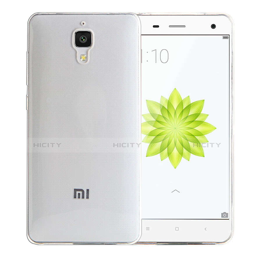 Funda Silicona Ultrafina Transparente para Xiaomi Mi 4 Claro