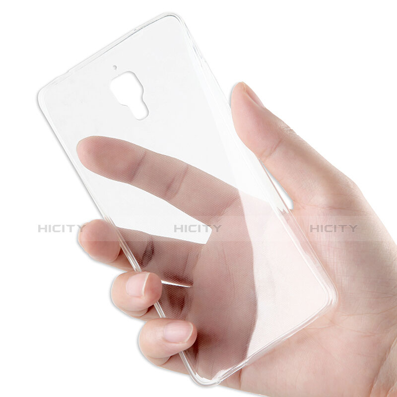 Funda Silicona Ultrafina Transparente para Xiaomi Mi 4 Claro