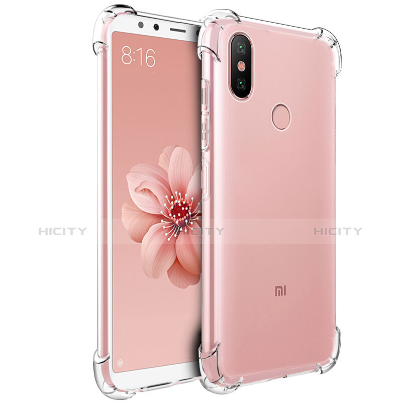 Funda Silicona Ultrafina Transparente para Xiaomi Mi Max 3 Claro