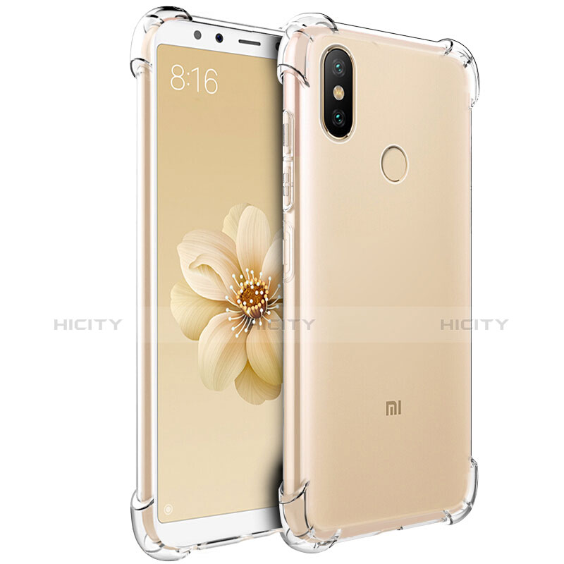 Funda Silicona Ultrafina Transparente para Xiaomi Mi Max 3 Claro