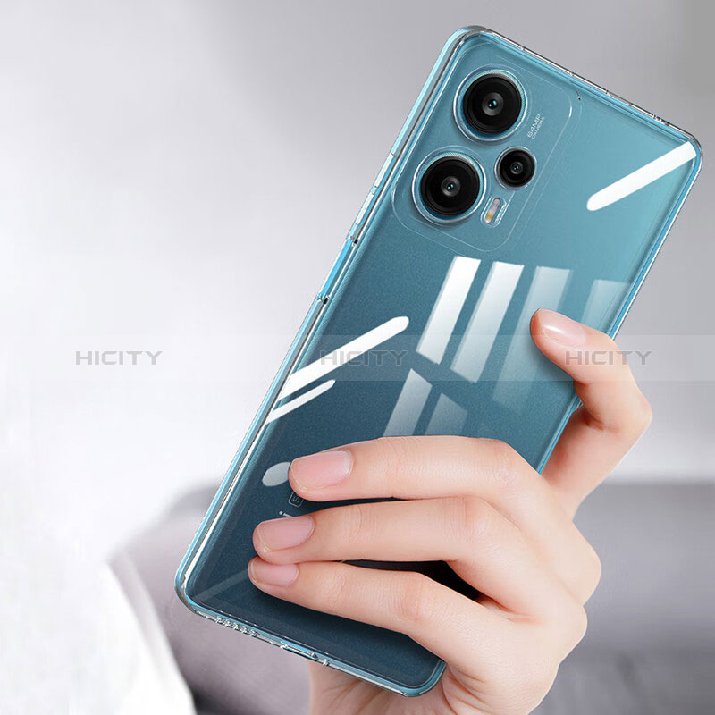 Funda Silicona Ultrafina Transparente para Xiaomi Poco F5 5G Claro