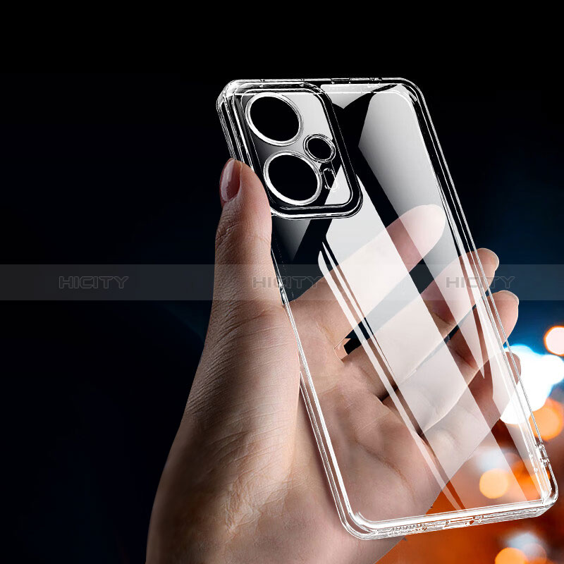 Funda Silicona Ultrafina Transparente para Xiaomi Poco F5 5G Claro