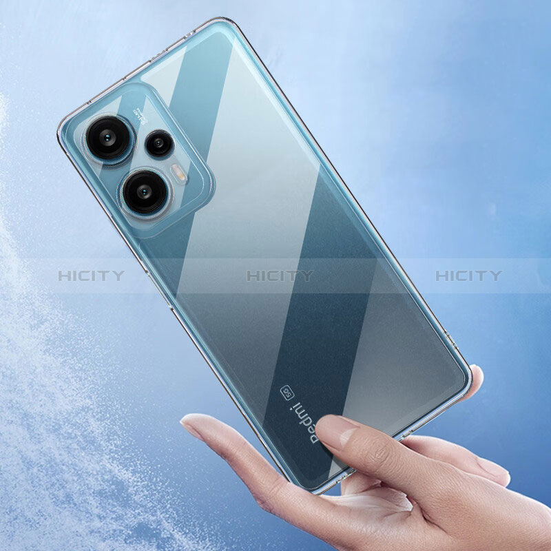 Funda Silicona Ultrafina Transparente para Xiaomi Poco F5 5G Claro