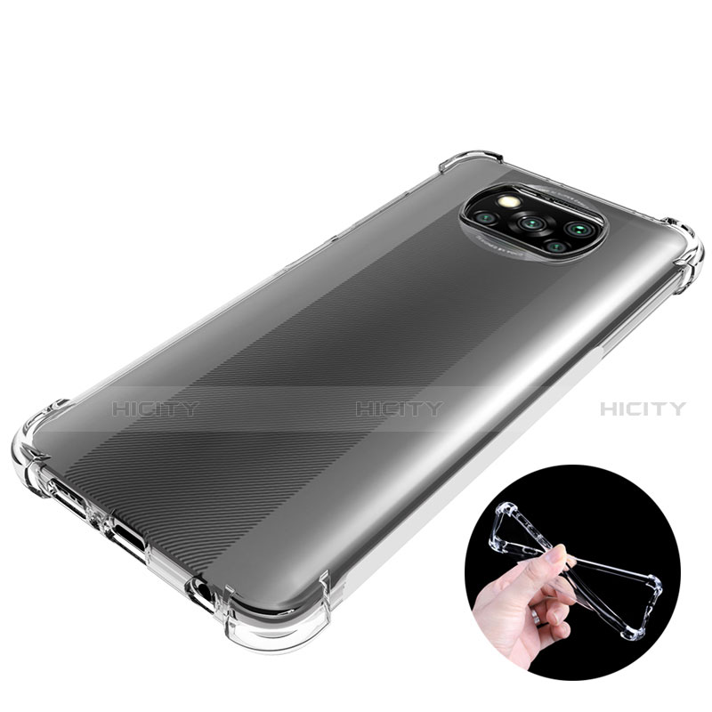 Funda Silicona Ultrafina Transparente para Xiaomi Poco X3 Pro Claro