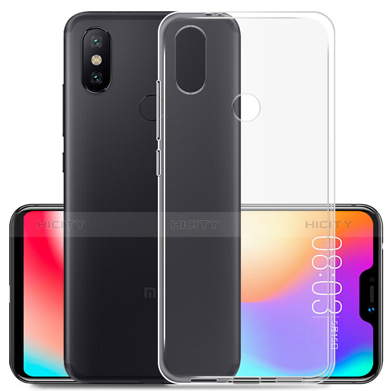 Funda Silicona Ultrafina Transparente para Xiaomi Redmi 6 Pro Claro