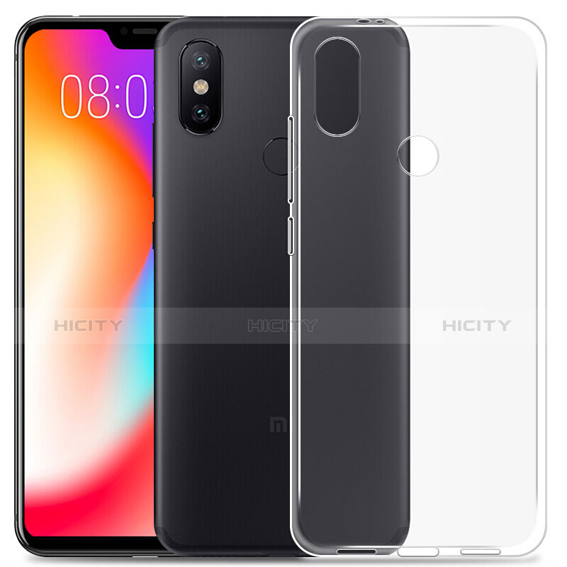 Funda Silicona Ultrafina Transparente para Xiaomi Redmi 6 Pro Claro