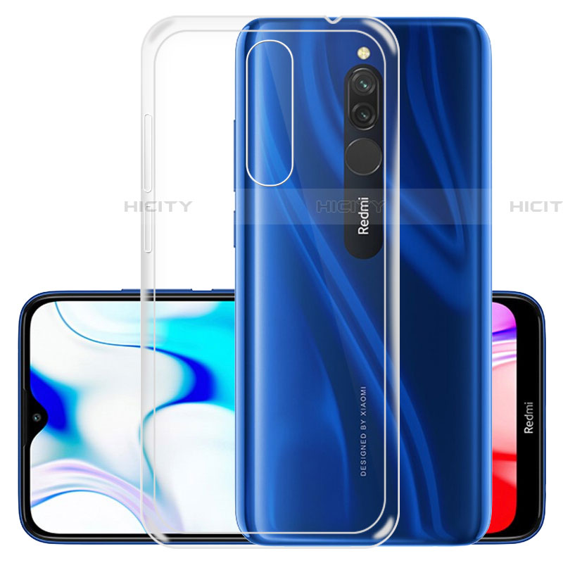 Funda Silicona Ultrafina Transparente para Xiaomi Redmi 8 Claro