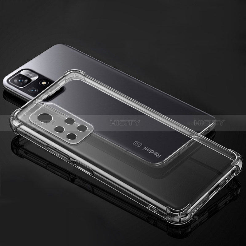 Funda Silicona Ultrafina Transparente para Xiaomi Redmi Note 11 5G Claro