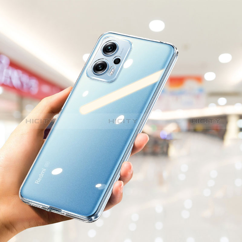 Funda Silicona Ultrafina Transparente para Xiaomi Redmi Note 11T Pro 5G Claro