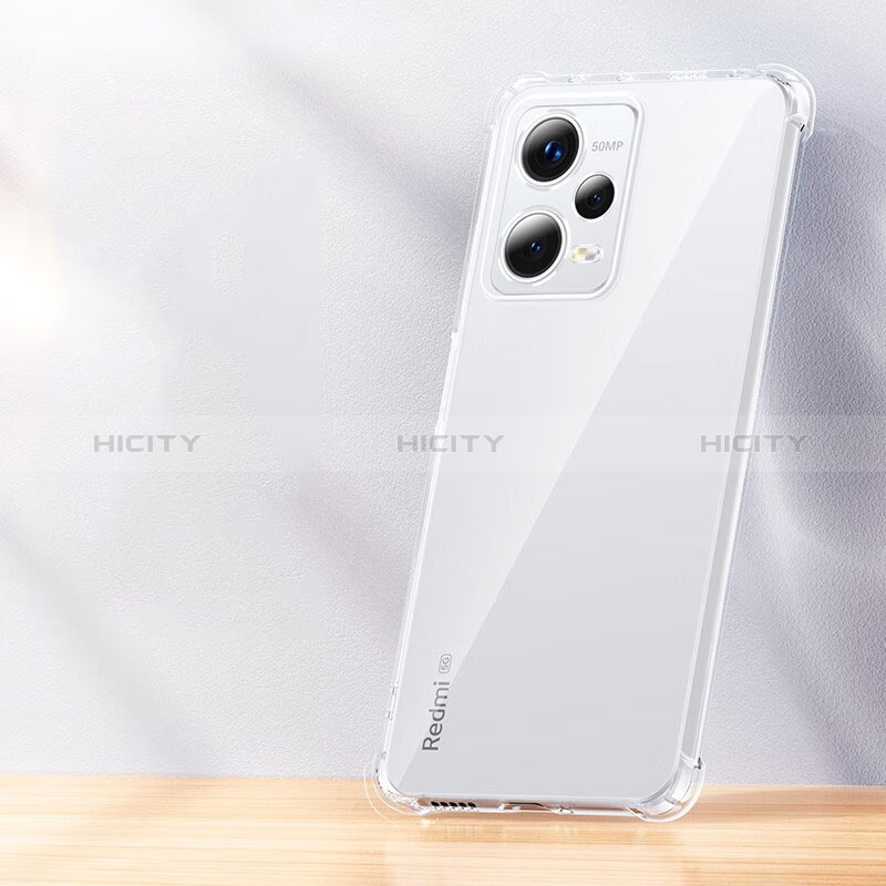 Funda Silicona Ultrafina Transparente para Xiaomi Redmi Note 12 5G Claro