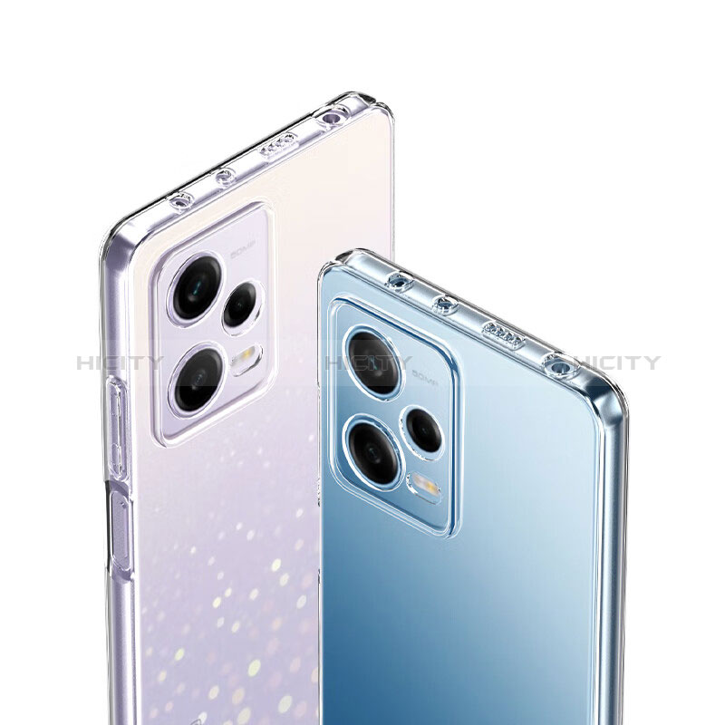 Funda Silicona Ultrafina Transparente para Xiaomi Redmi Note 12 Pro 5G Claro