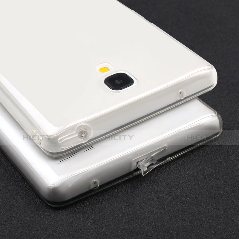 Funda Silicona Ultrafina Transparente para Xiaomi Redmi Note 4G Claro