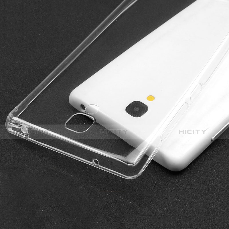 Funda Silicona Ultrafina Transparente para Xiaomi Redmi Note 4G Claro