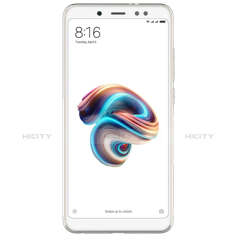 Funda Silicona Ultrafina Transparente para Xiaomi Redmi Note 5 Claro