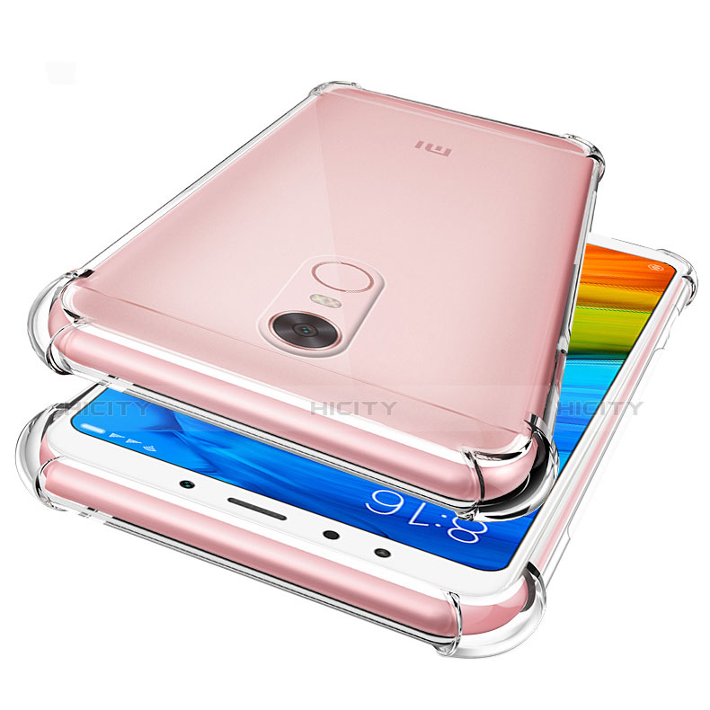 Funda Silicona Ultrafina Transparente para Xiaomi Redmi Note 5 Indian Version Claro