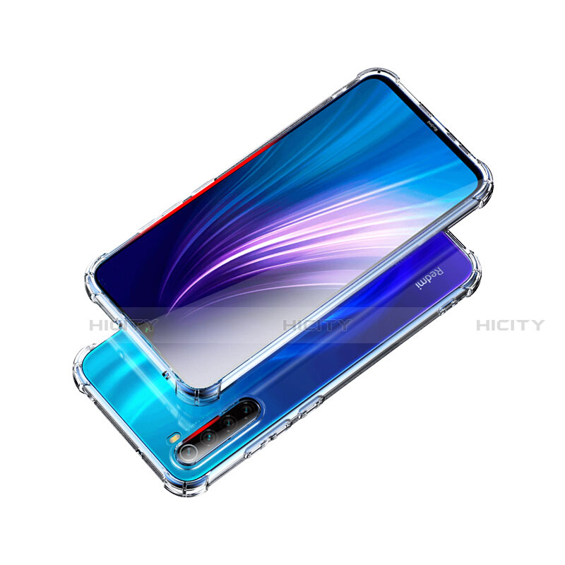 Funda Silicona Ultrafina Transparente para Xiaomi Redmi Note 8 (2021) Claro