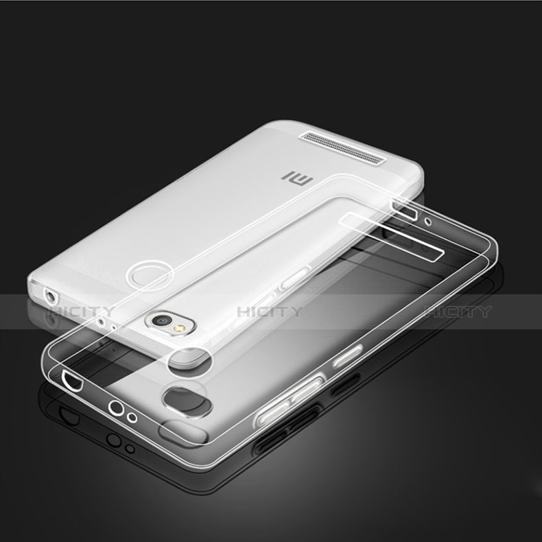 Funda Silicona Ultrafina Transparente Q01 para Xiaomi Redmi 3 Pro Claro