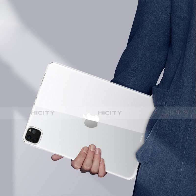 Funda Silicona Ultrafina Transparente T02 para Apple iPad Pro 12.9 (2021) Claro