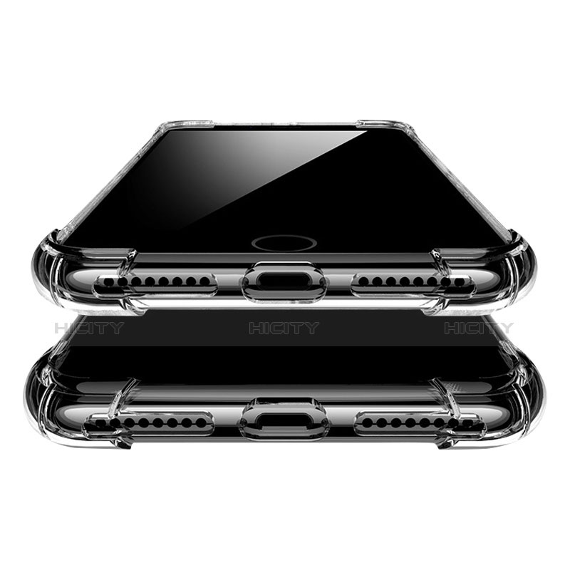 Funda Silicona Ultrafina Transparente T02 para Apple iPhone X Claro