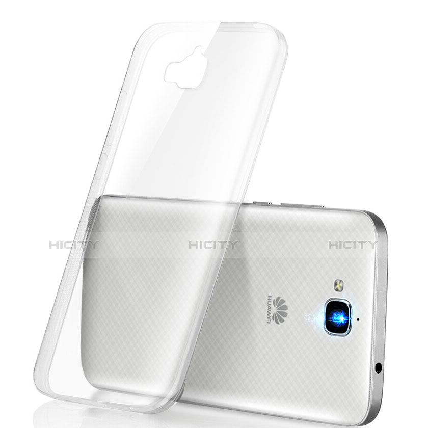 Funda Silicona Ultrafina Transparente T02 para Huawei Enjoy 5 Claro