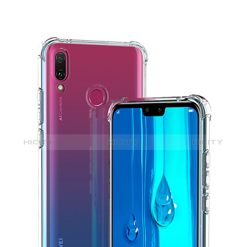 Funda Silicona Ultrafina Transparente T02 para Huawei Enjoy 9 Plus Claro