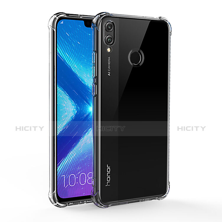 Funda Silicona Ultrafina Transparente T02 para Huawei Honor 8X Claro